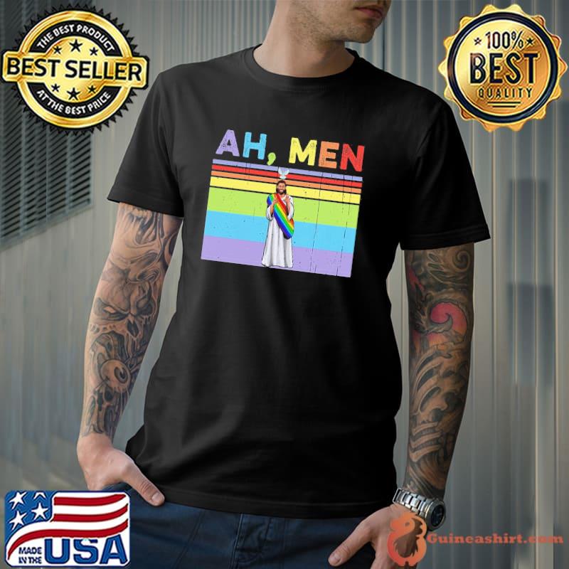 Jesus Ah Men Vintage Shirt Unisex