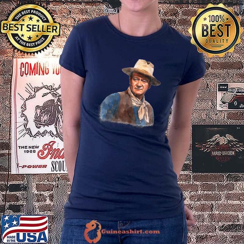 Johns Waynes Men The Dukes Watercolors T-Shirt