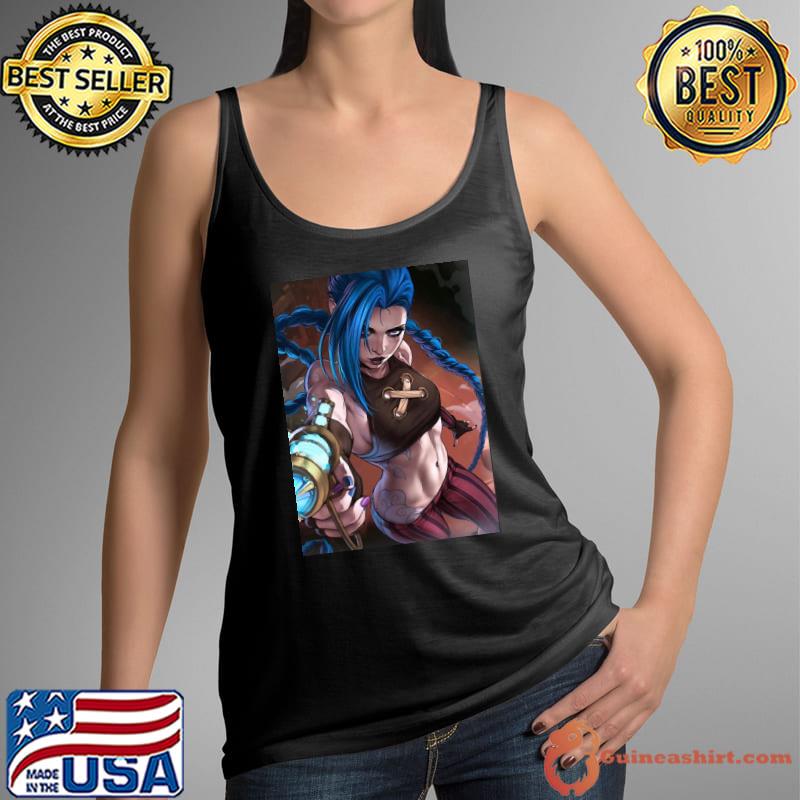 Legends Of Arcane Vi Jinx Lol Unisex T-Shirt Tank Top