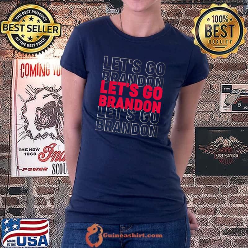 Let's Go Branson Brandon Conservative Anti Liberal sarcastic T-Shirt Ladiestee