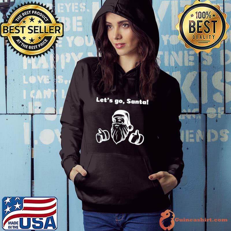 Let’s Go Santa Christmas Brandon President Racecar T-Shirt