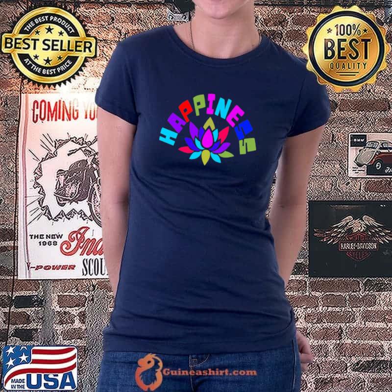 Lotus happiness Premium T-Shirt Ladiestee