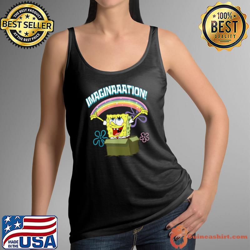 Mademark x SpongeBob SquarePants - SpongeBob SquarePants Imaginaaation Box Funny T-Shirt Tank Top