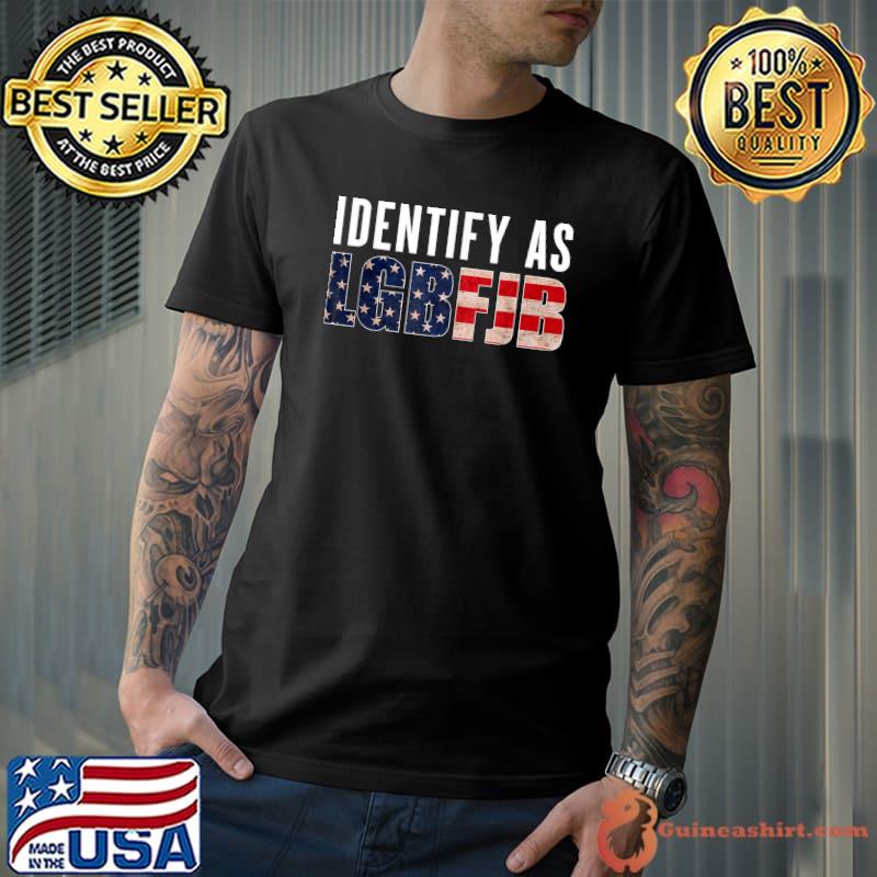 Mens Proud Member Of LGBFJB Community US FLAG Republicans Funny T-Shirt