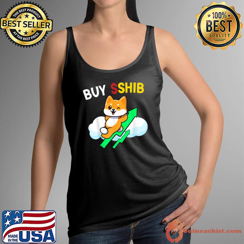 Mens Shib Army Buy Shib Coin Shiba Inu memecoin currency meme T-Shirt Tank Top