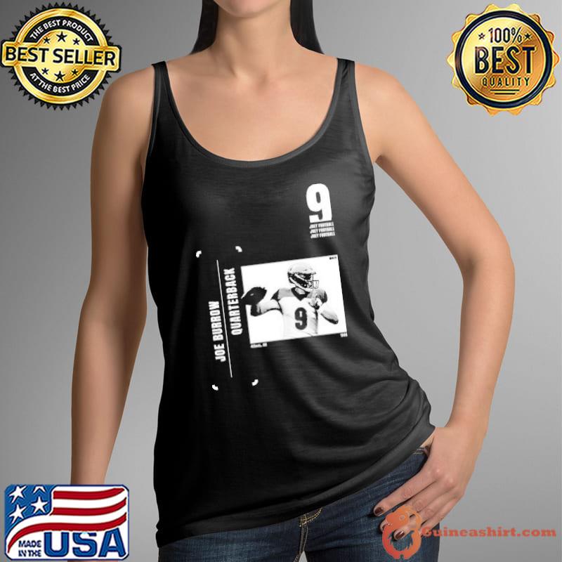 NFLPA Joe Burrow #9 Quarterback Shirt Tank Top