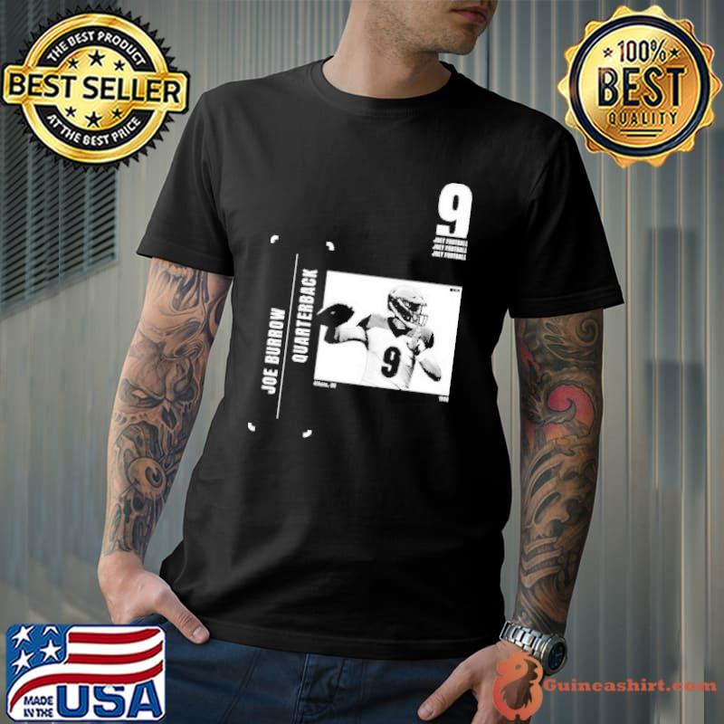 NFLPA Joe Burrow #9 Quarterback Shirt Unisex