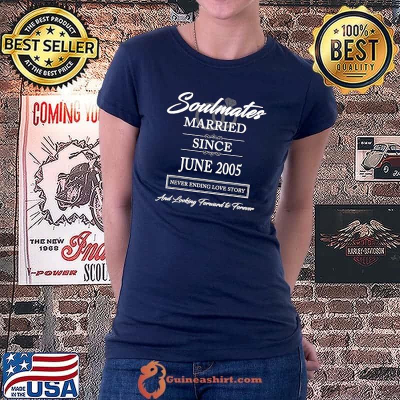 Nice 2005 June Wedding Marriage Anniversary T-Shirt