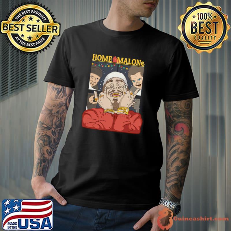 Nice home Malone Home Alone Mashup Christmas Unisex T-Shirt