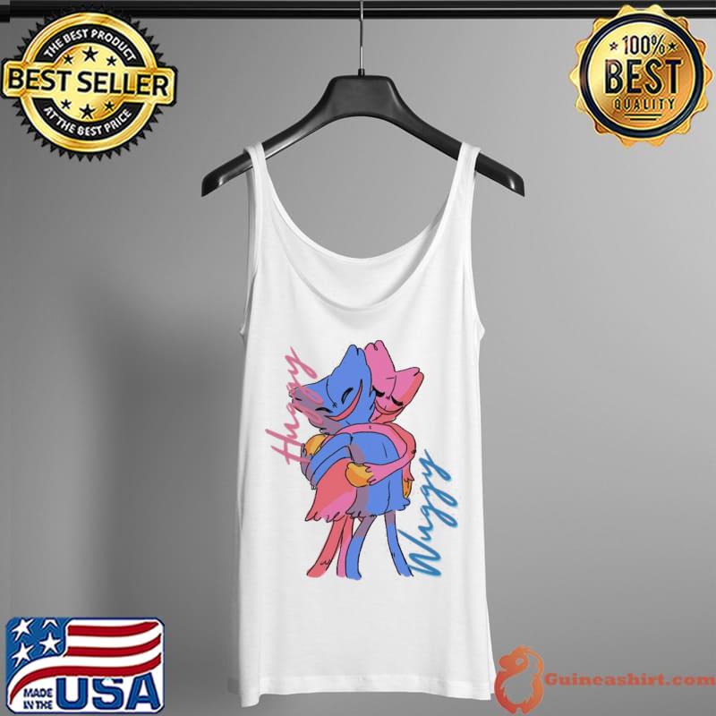 Nice Huggy Wuggy Pink And Blue Unisex Sweat Tank Top