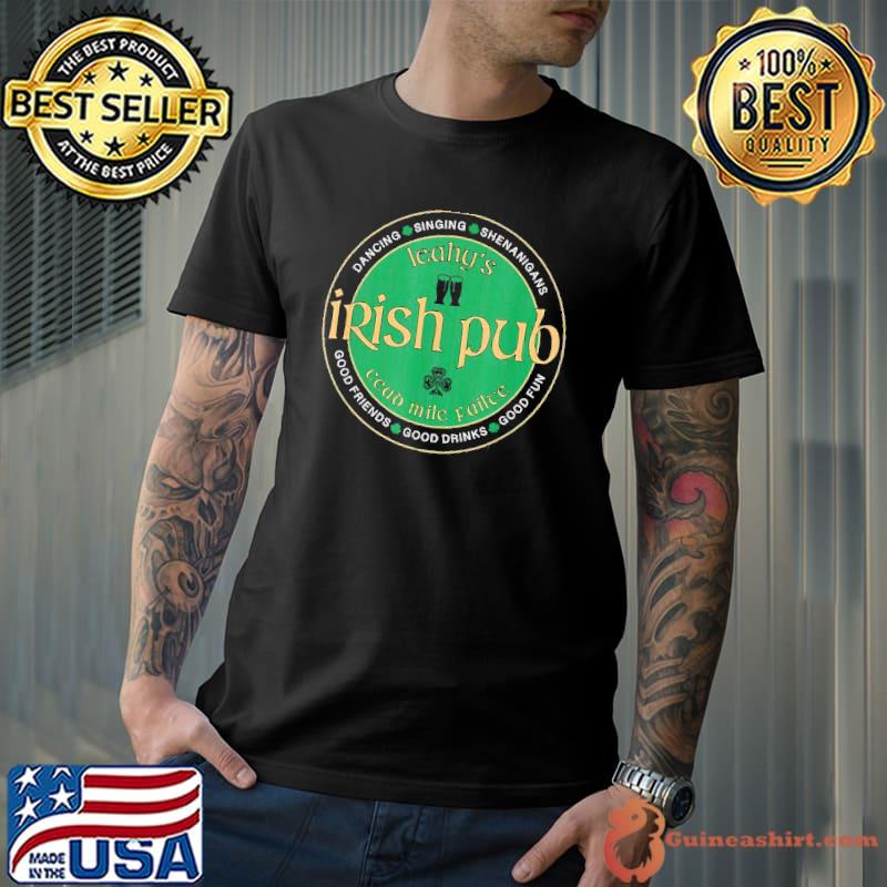 Nice Leahy’s Irish Pub St. Patrick’s Day Party Shirt