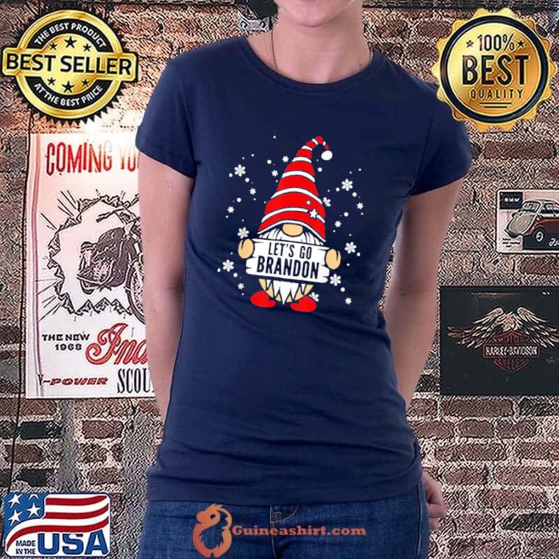 Nice Let’s Go Branson Brandon Conservative Anti Liberal Gnome T-Shirt Ladiestee
