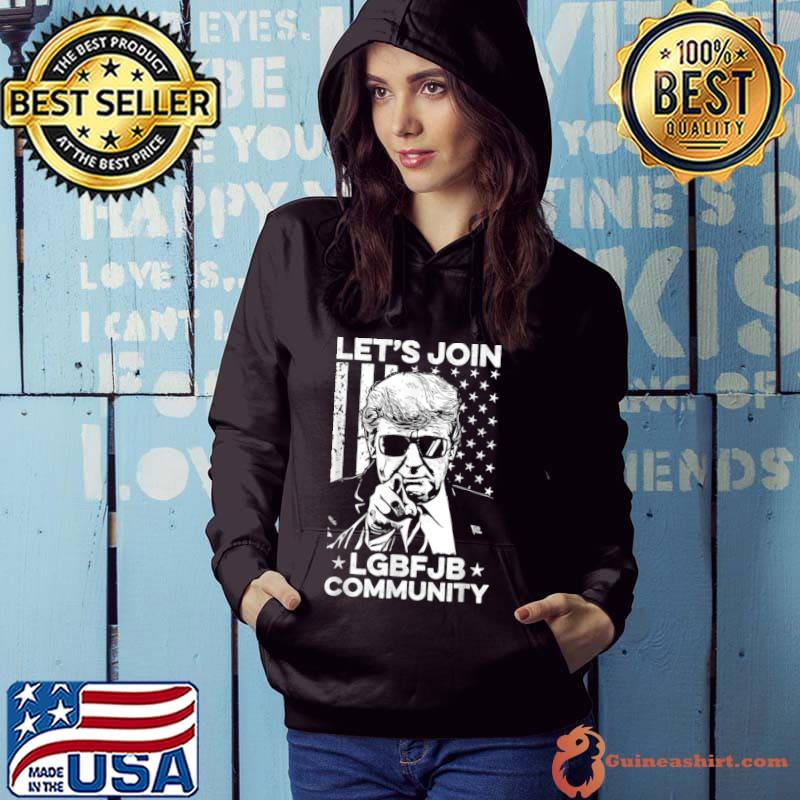 Nice Let’s Join LGBFJB Community Conservative Anti Biden US Flag T Shirt