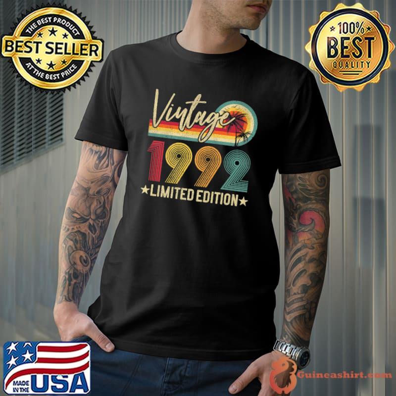 Nice limited Edition 1992 30th Birthday Vintage 30 Years Old T-Shirt