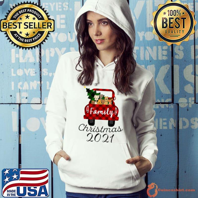 Nice Merry Chrismas Dog and cat family T-Shirt