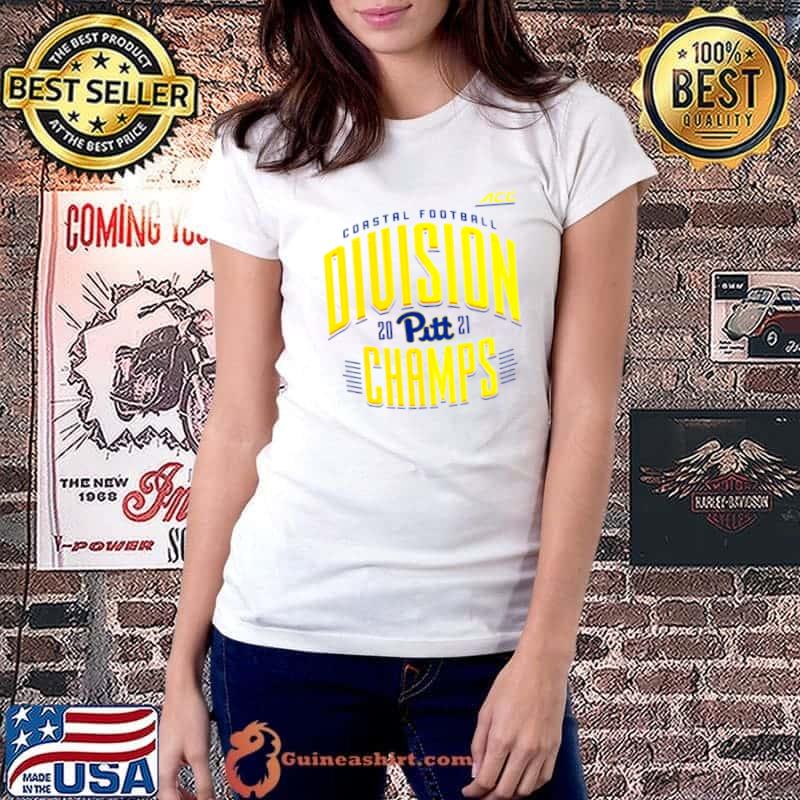 Nice Pitt Panthers 2021 ACC Coastal Football Division Champions T Shirt Ladiestee