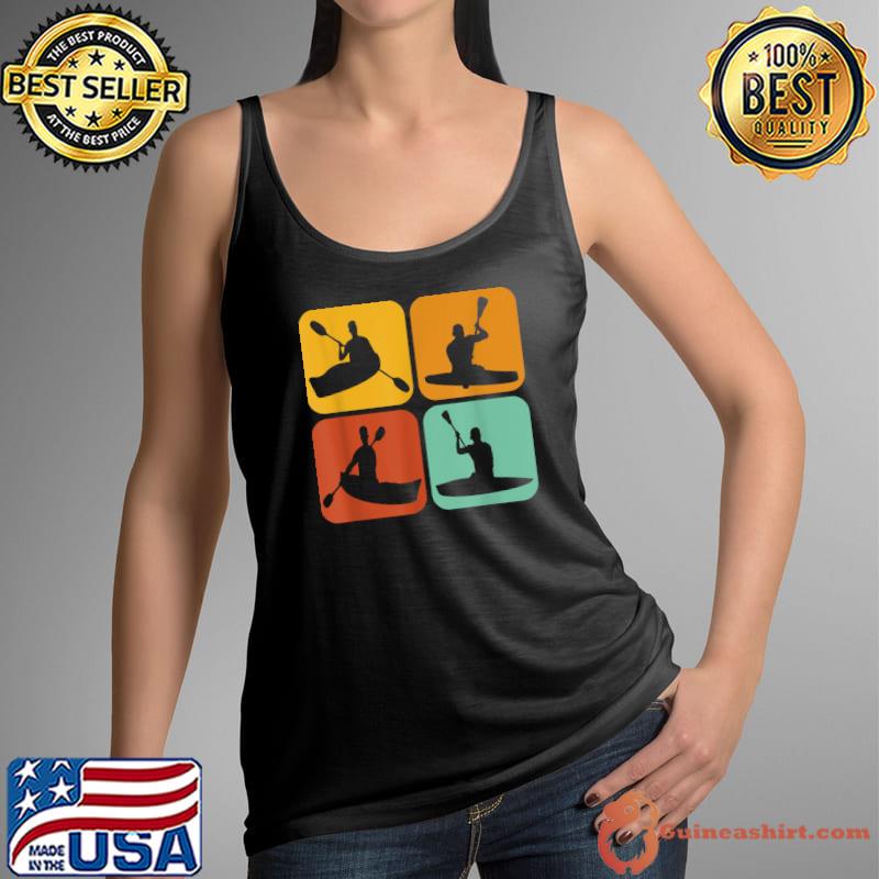 Nice retro Canoeing I Kayak I Kayaking I Paddle I Canoe T-Shirt Tank Top