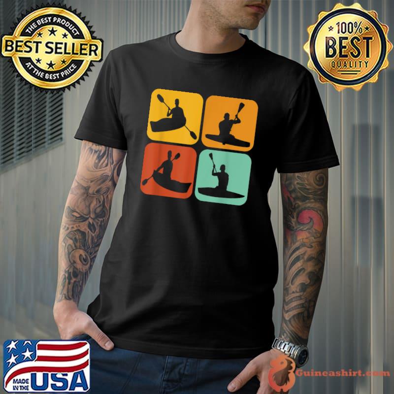 Nice retro Canoeing I Kayak I Kayaking I Paddle I Canoe T-Shirt