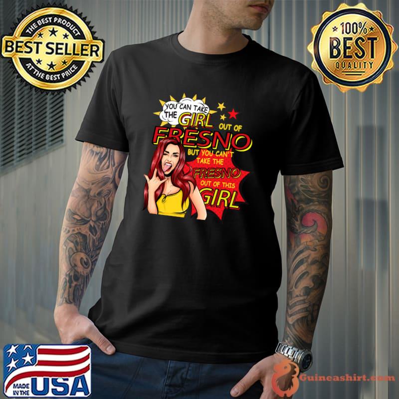 Nice retro Girl From Fresno - Comic Style - Fresno Girl Premium T-Shirt