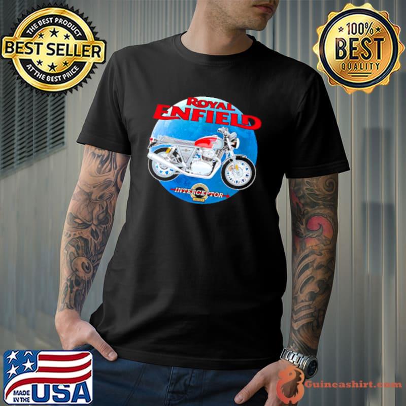 Nice Royal Enfield Interceptor 650 and Moon art Unisex