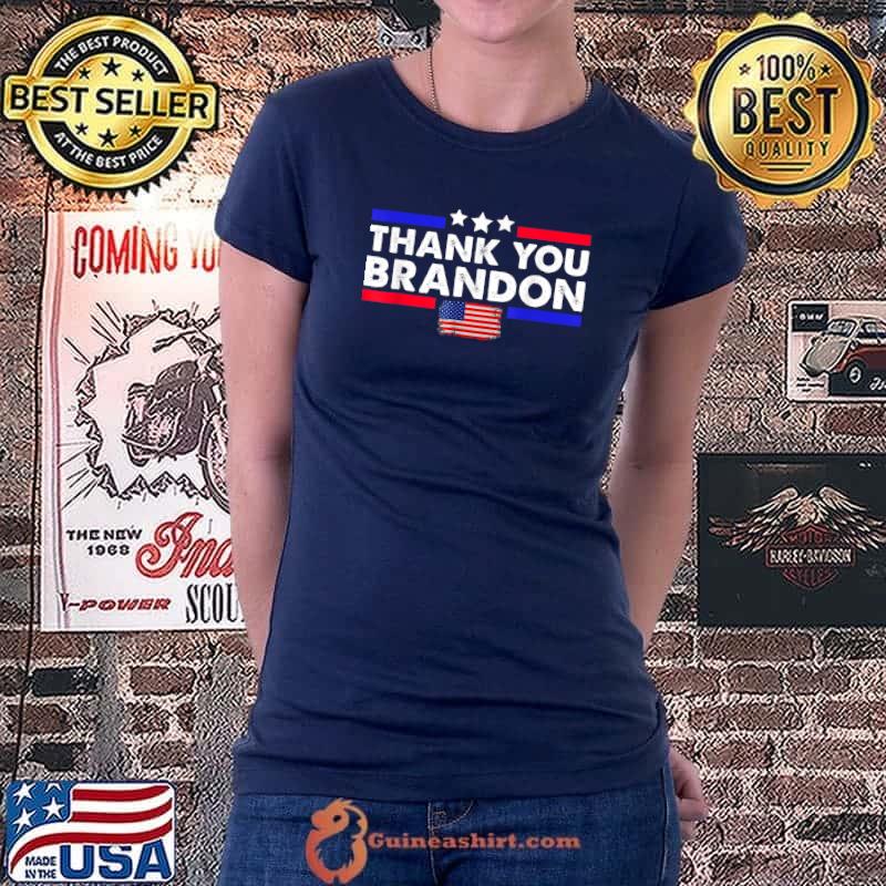 Nice thank you Brandon flag T-shirt
