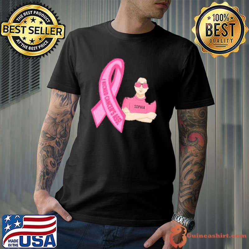 Nice Woman Kicked Cancer's Ass And Man Helped Couple Shirt