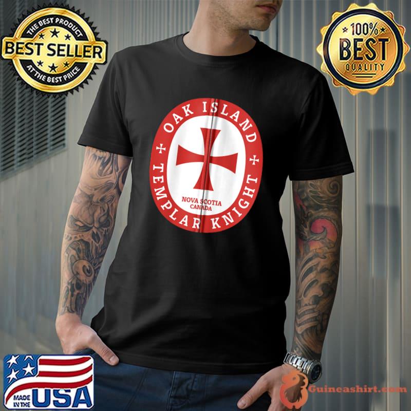 Oak Island Templar Knights Treasure T-shirt