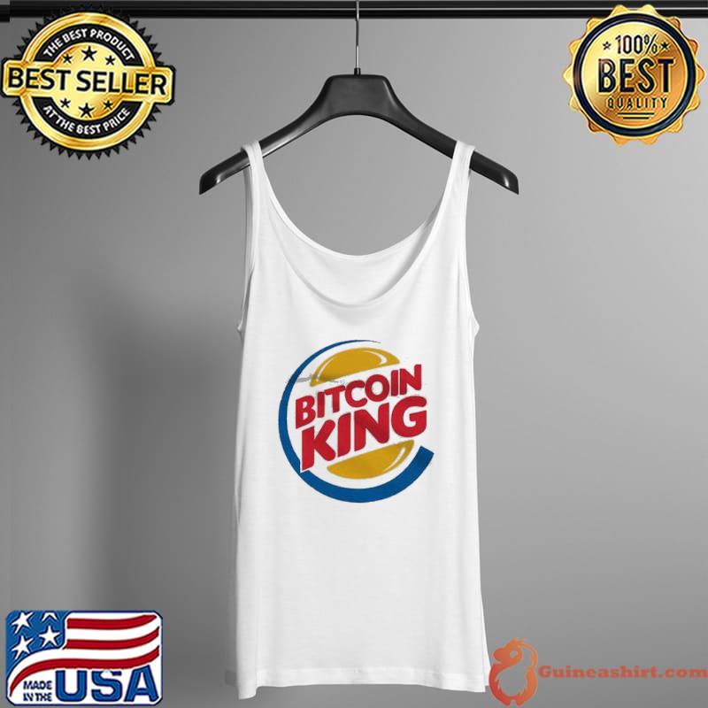 Official Bitcoin King Logo Shirt Tank Top