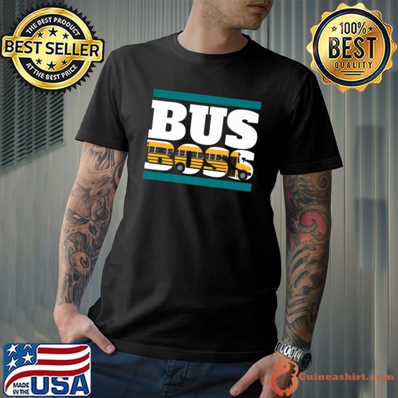 Official Bus Boss School Bus Driver Premium T-Shirt Unisex