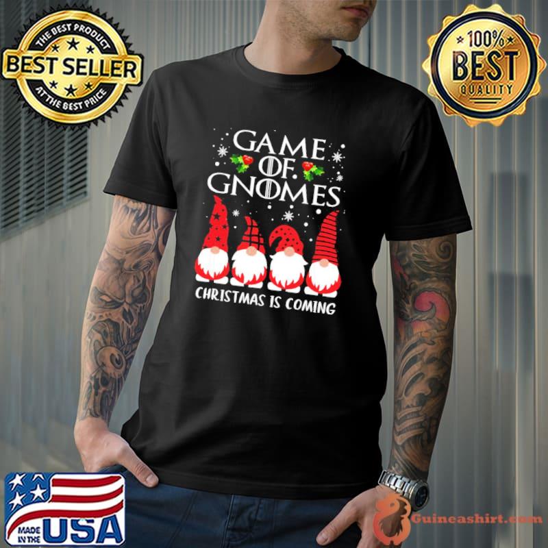 Official funny Game Gnomes Christmas Is Coming Xmas Pajama Unisex Sweatshirt