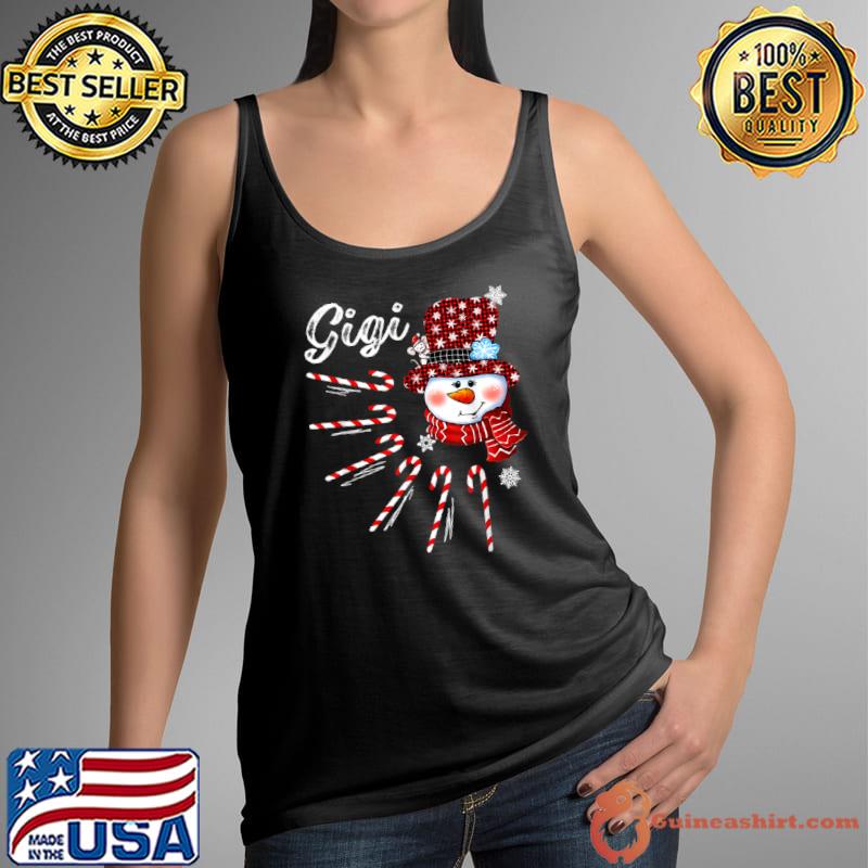 Official gigi-Christmas-Snowman-T-Shirt Tank Top