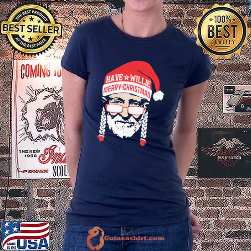 Official have A Willie Merry Christmas Unisex Sweats Ladiestee