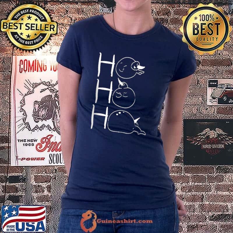 Official ho Ho Ho, Santa IS Coming to Town Funny Favorite T-Shirt Ladiestee