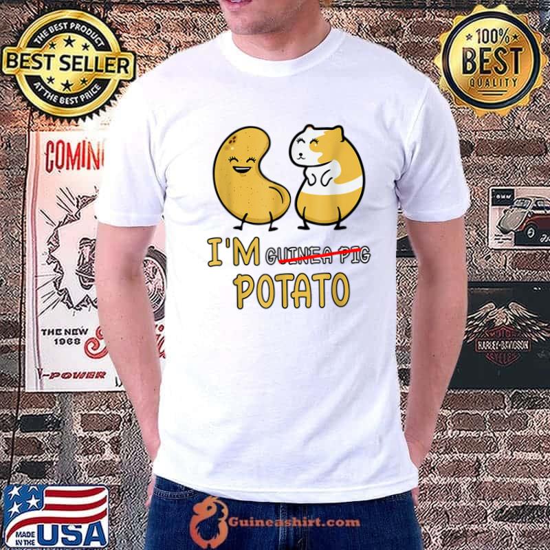 Official i'm guinea pig potato love T-Shirt