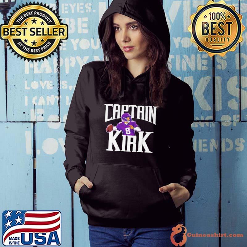 Official Kirk cousins captain kirk Minnesota vikings Hoodie
