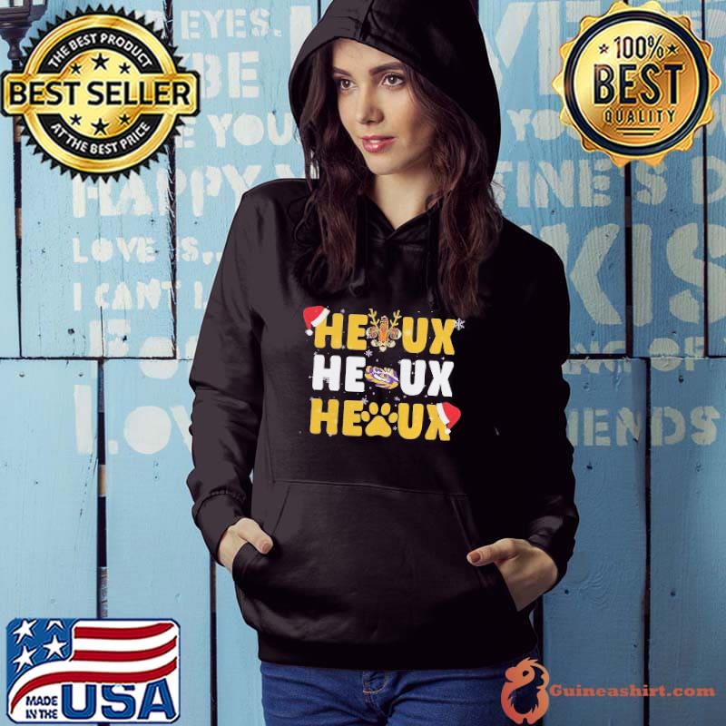 Official lSU Tigers Heaux Heaux Heaux Christmas s Hoodie