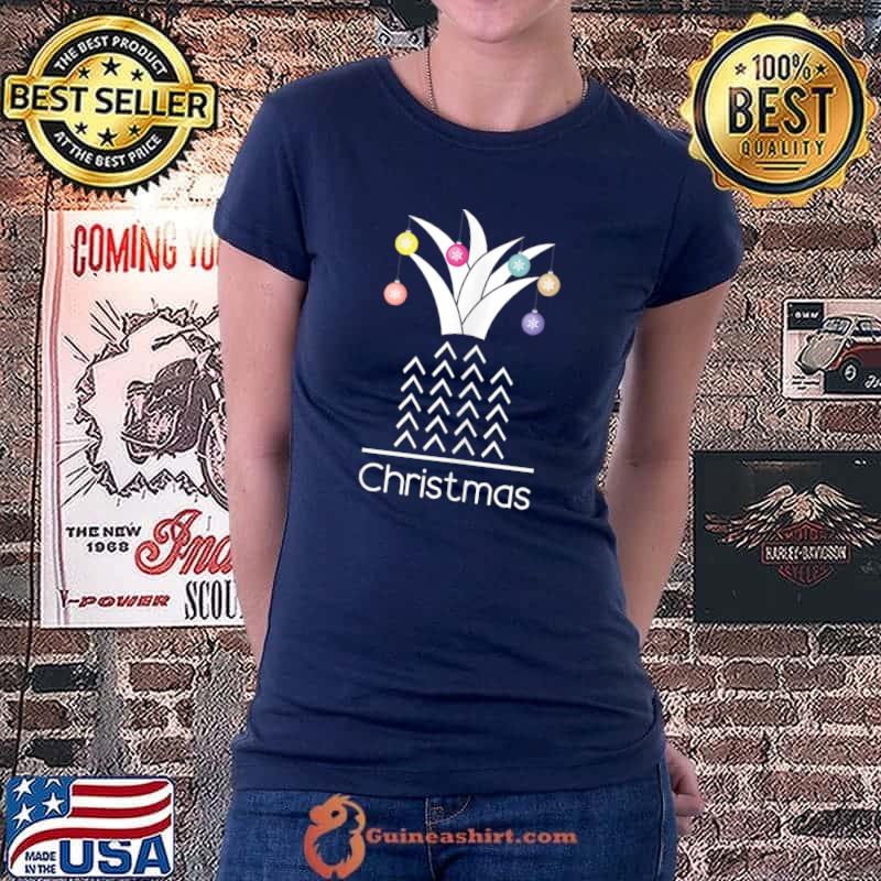 Official modern Pineapple Christmas Tree - Stylish Christmas Tree T-shirt