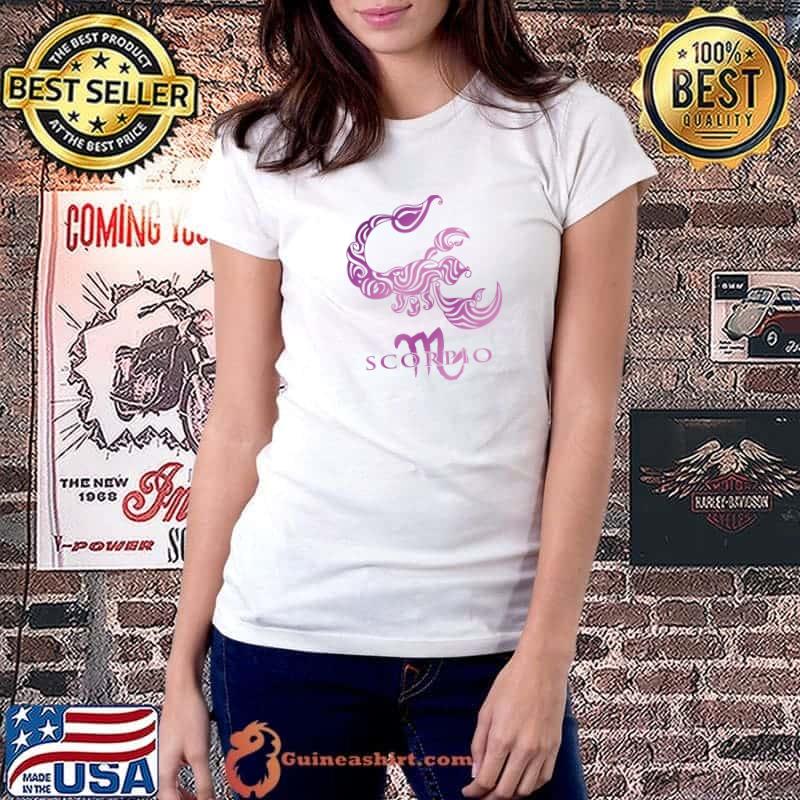 Official scorpio Zodiac T-Shirt Ladiestee