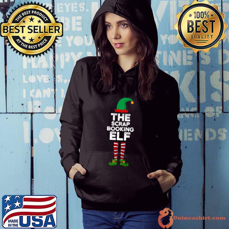 Official scrapbooking Elf Family Matching Christmas Group Fun Pajama Premium T-Shirt