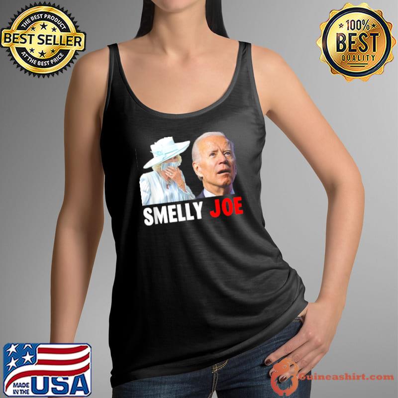 Official smelly Joe Biden Camilla Funny Fart Men Women T-Shirt Tank Top