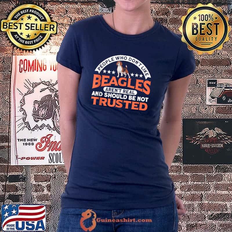 Official who Don't Like Beagles Beagle Lover T-s Ladiestee