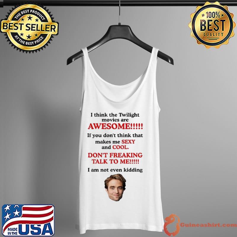 Olivia Rodrigo I Think The Twilight Movies Are Awesome Shirt Tank Top