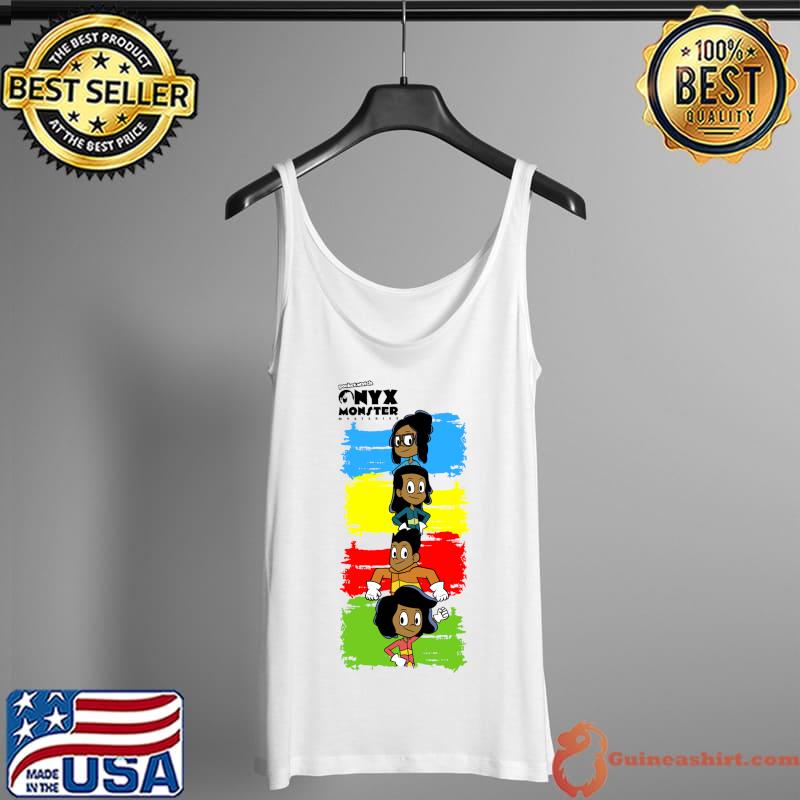 Onyx Monster Mysteries Scribble Color Stacked T-Shirt Tank Top