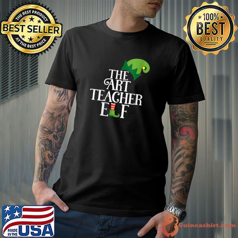 Original art Teacher Elf Matching Family Group Christmas Party Pajama T-s Unisex
