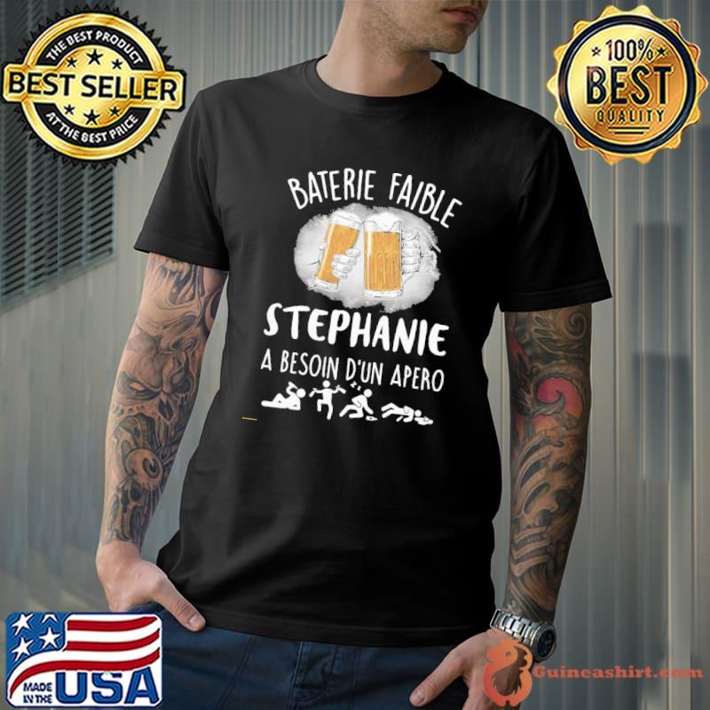 Original baterie Faible Mathilde A Besoin D’un Apero Beer Shirt