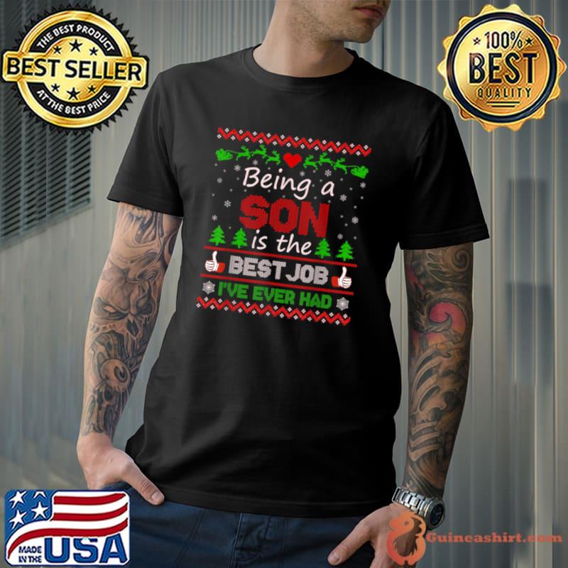 Original being A Sonis The Best Job I’ve Ever Had Xmas Presents T Shirt