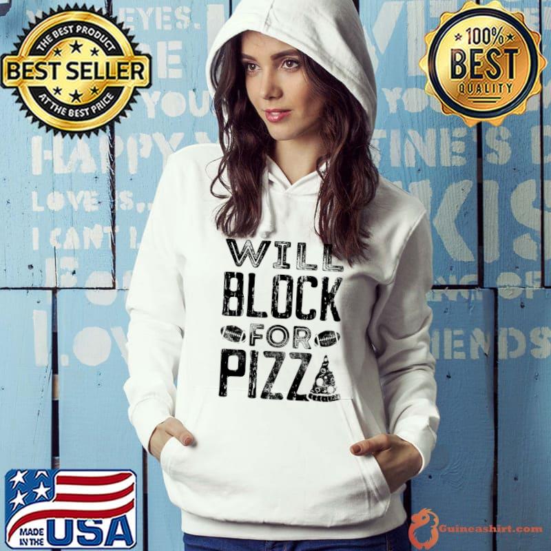 Original funny Football Lover Graphic Women Men Football Pizza T-s Hoodie
