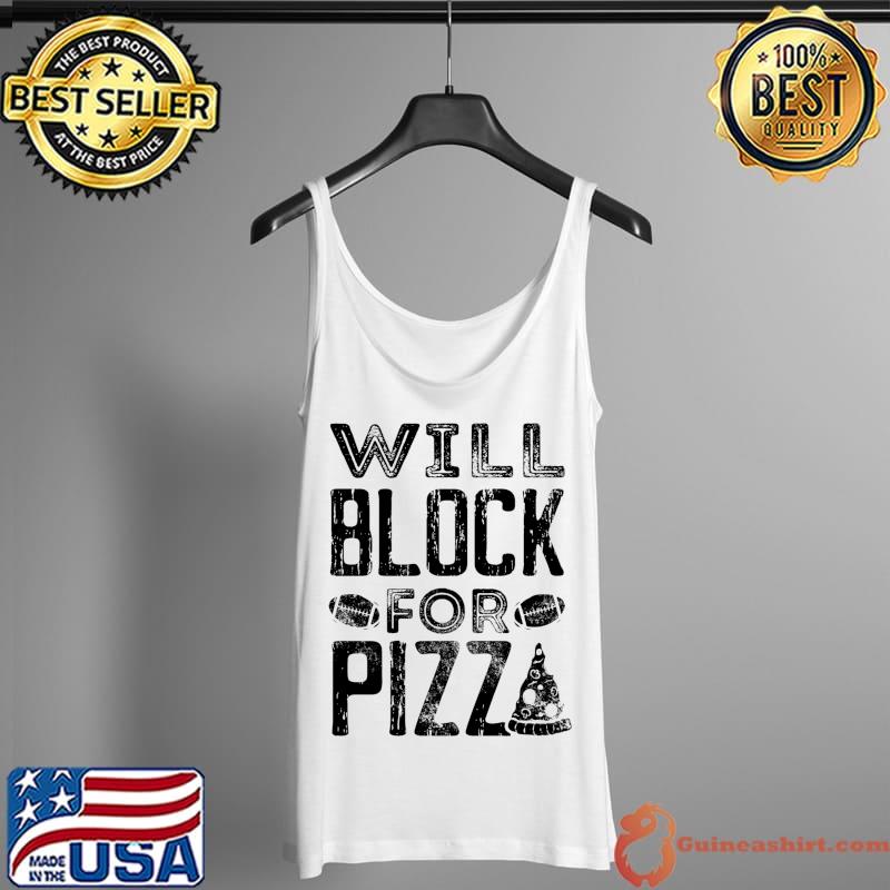 Original funny Football Lover Graphic Women Men Football Pizza T-s Tank Top