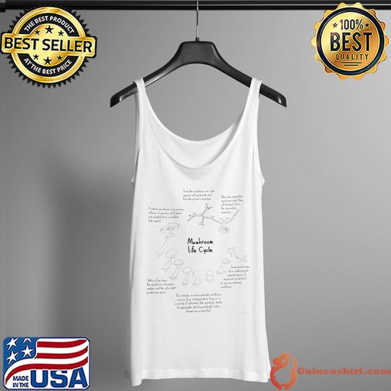 Original mushroom Life Cycle Shirt Tank Top