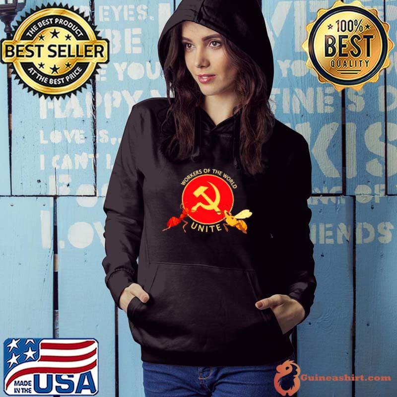 Original Real Animal Facts Workers Of The World Unite Shirt